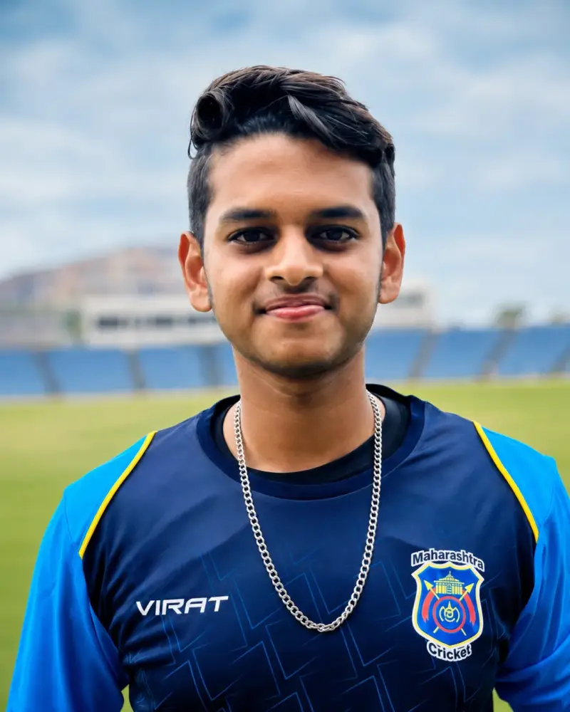 Tilak Jadhav - Maharashtra State cricketer trained at PKPF Cricket Academy